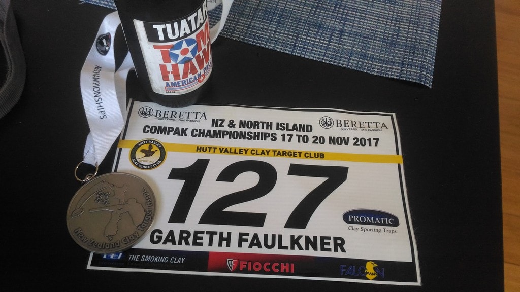 Silver at the 2016 NZ Compak Championship