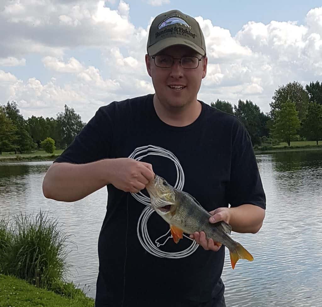 Perch from Henley Lake New Zealand