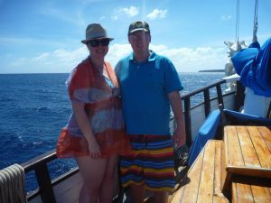 Jenna & I onboard the Coongoola cruise