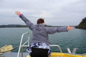 What would be a boat trip be without a Titanic moment