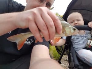 Fishing with kids and a little Lake Perch