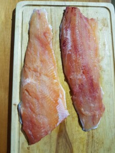 Yummy Brown Trout Brown Trout Fillet