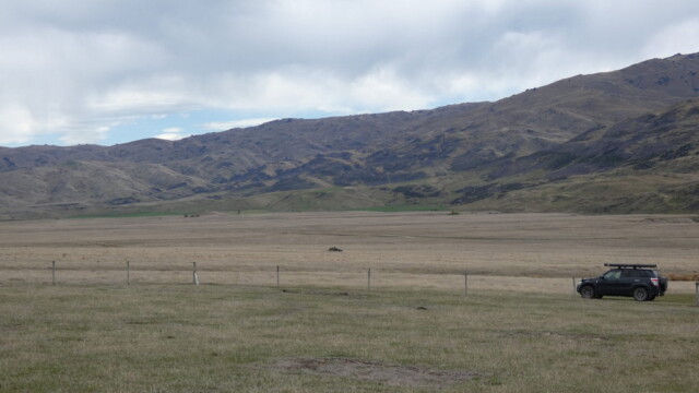 Parked up in the Ben Nevis Station Parked up in teh Ben Nevis Station with the hills in the background