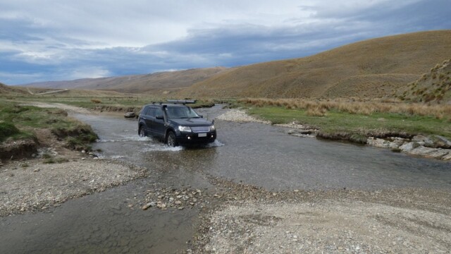 This was one of the many water crossings. This was a more tamer one. one of the many water crossings