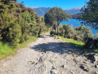 Part of the rocky trial which I mountain biked. Rocky mountin bike trial around Loch Katrine
