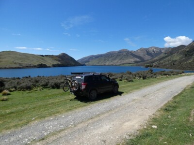 Had to stop for a look at this view over Lake Taylor On the side of the gravel road over looking Lake Taylor in the back ground